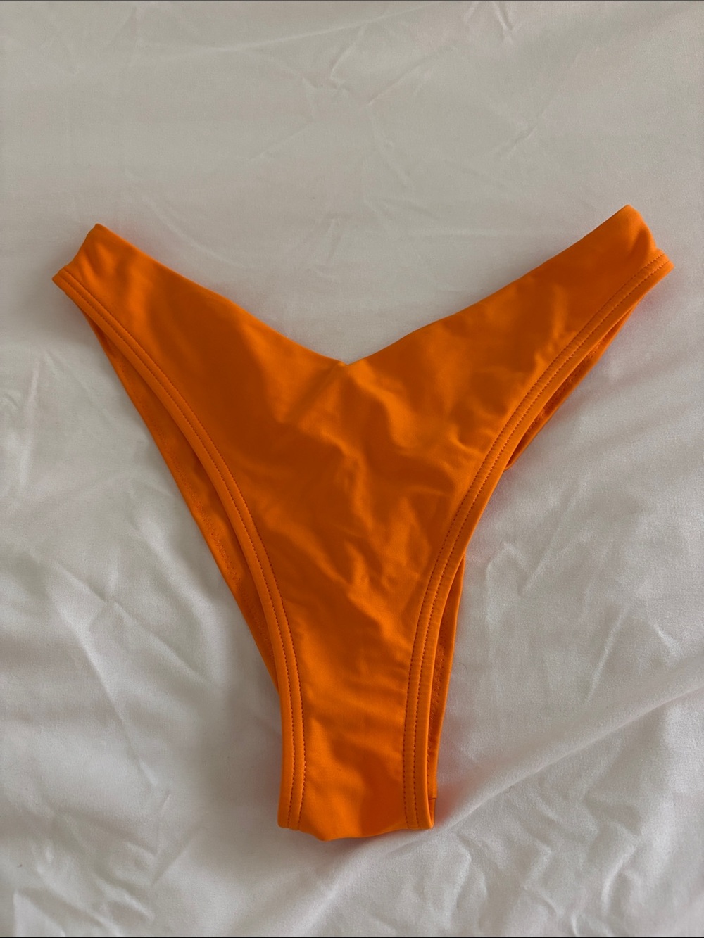 Ripcurl Women's Orange V-Front Bikini Bottom